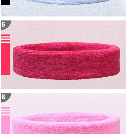 2Pcs Sport Wristbands + 1Pcs Headband Towel