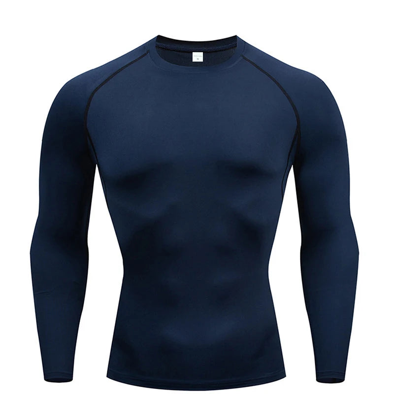 Mens Long Sleeve Compression Shirt