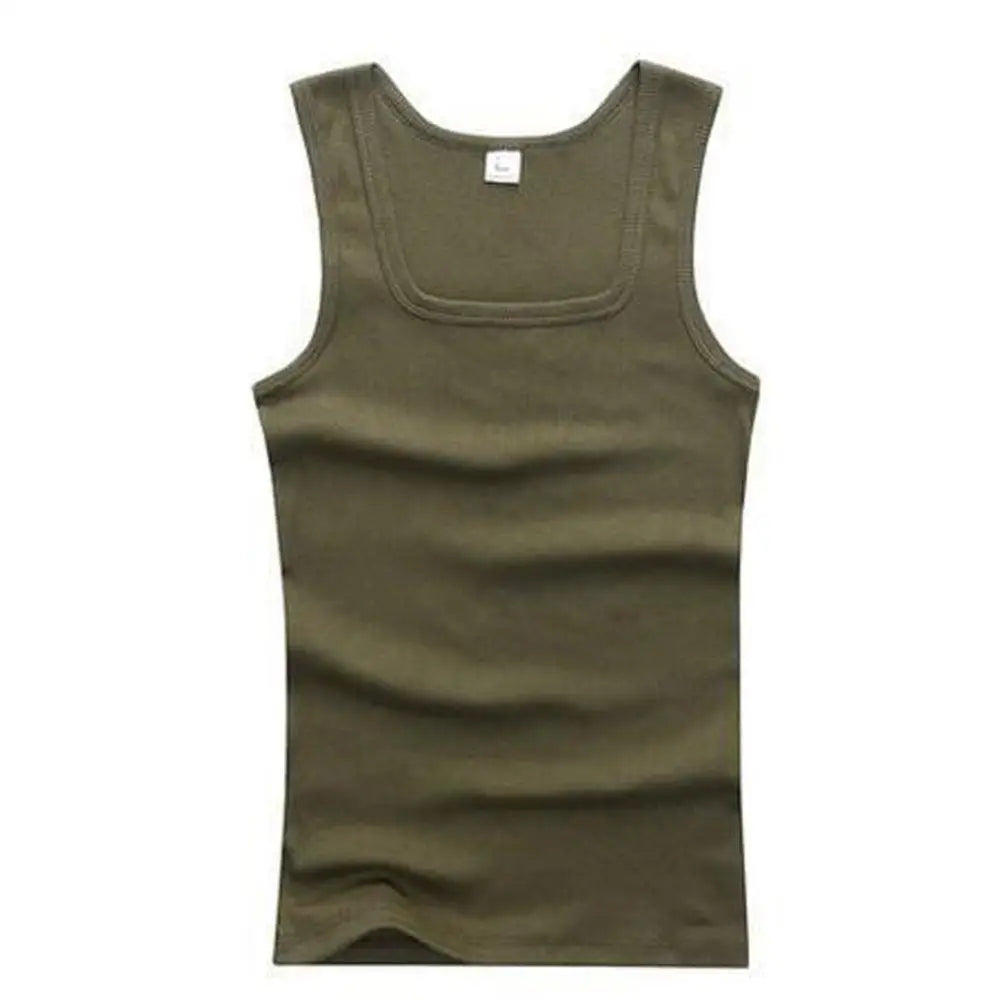 Summer Tank Tops 100% Pure Cotton Elastic Vest