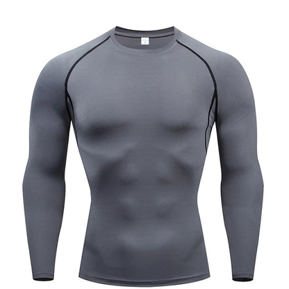 Mens Long Sleeve Compression Shirt