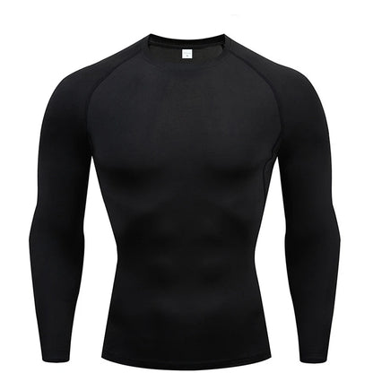 Mens Long Sleeve Compression Shirt