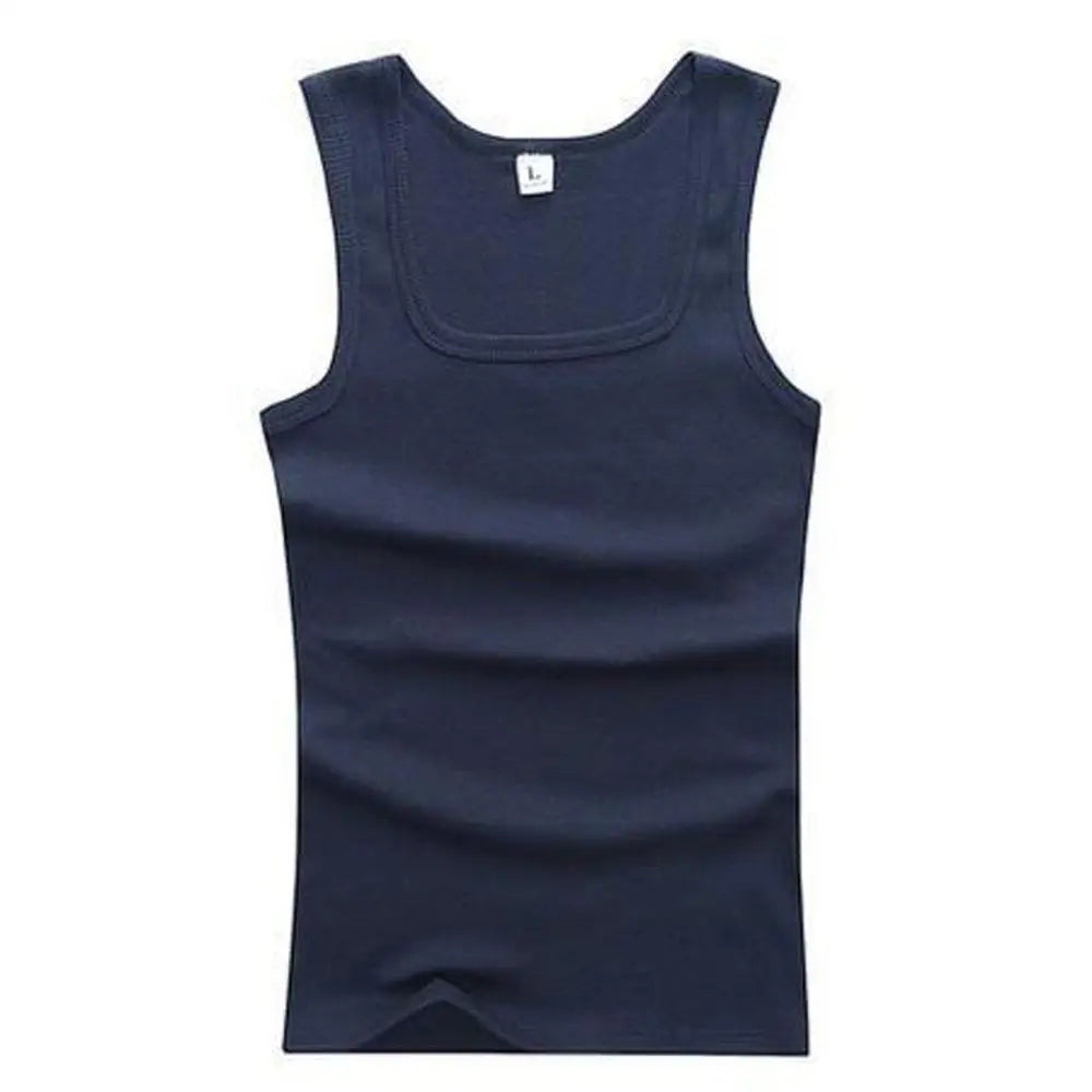 Summer Tank Tops 100% Pure Cotton Elastic Vest