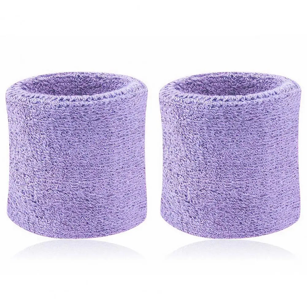 2Pcs Wrist Sweatband