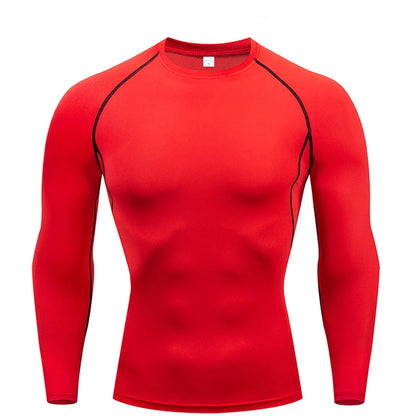 Mens Long Sleeve Compression Shirt