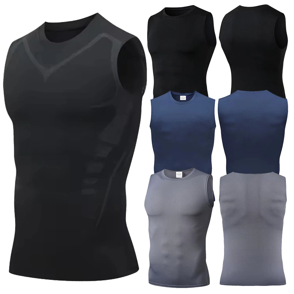 Men Sleeveless Compression Vest