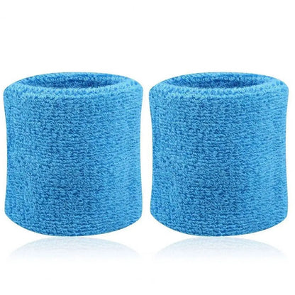 2Pcs Wrist Sweatband