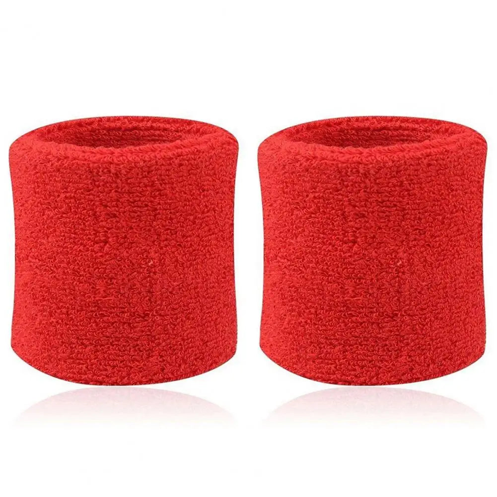 2Pcs Wrist Sweatband