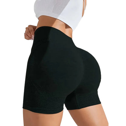 Women High Waisted Yoga Shorts