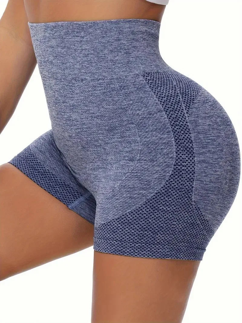 Women High Waisted Yoga Shorts