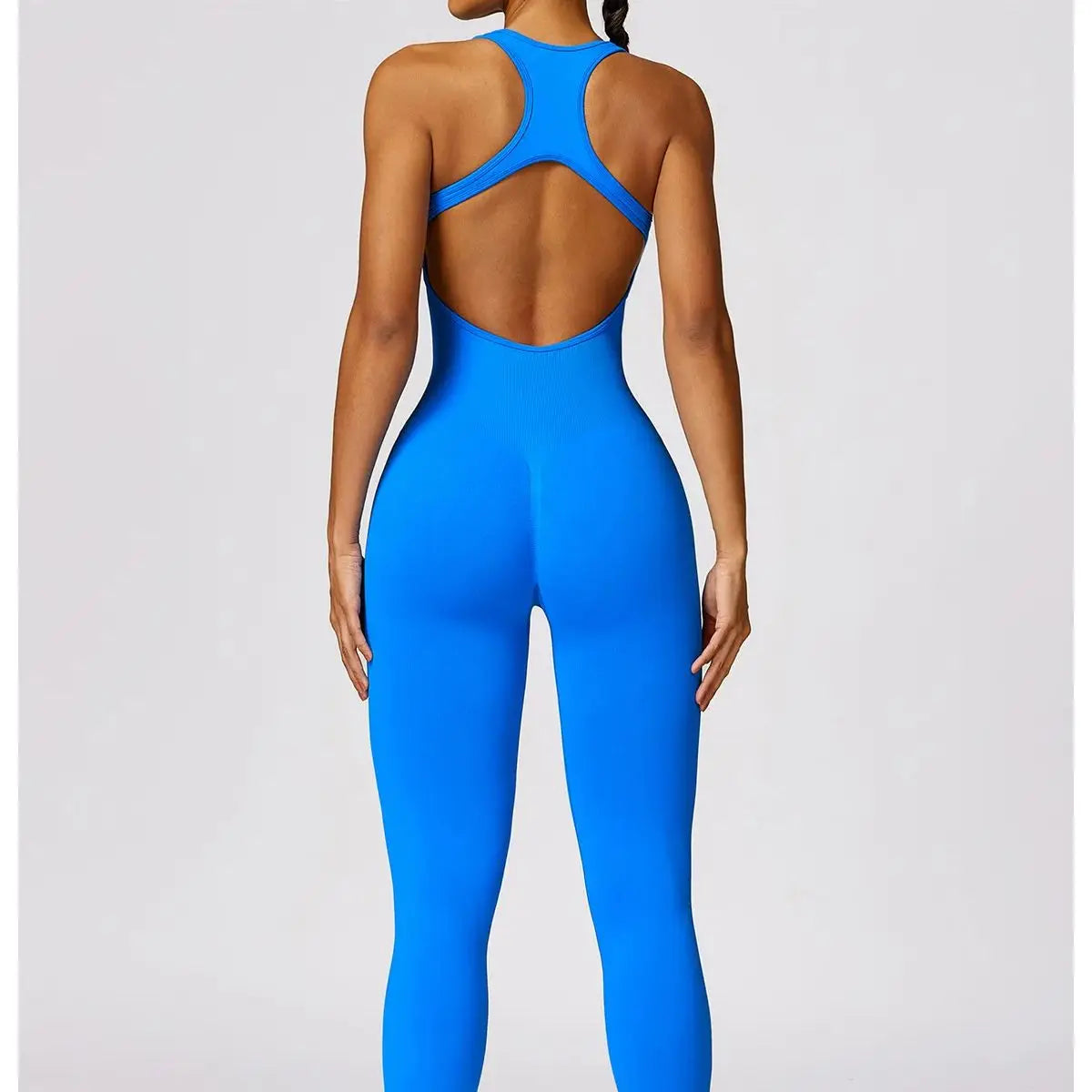 V Jumpsuit Gym Set for Women