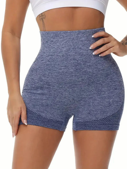 Women High Waisted Yoga Shorts