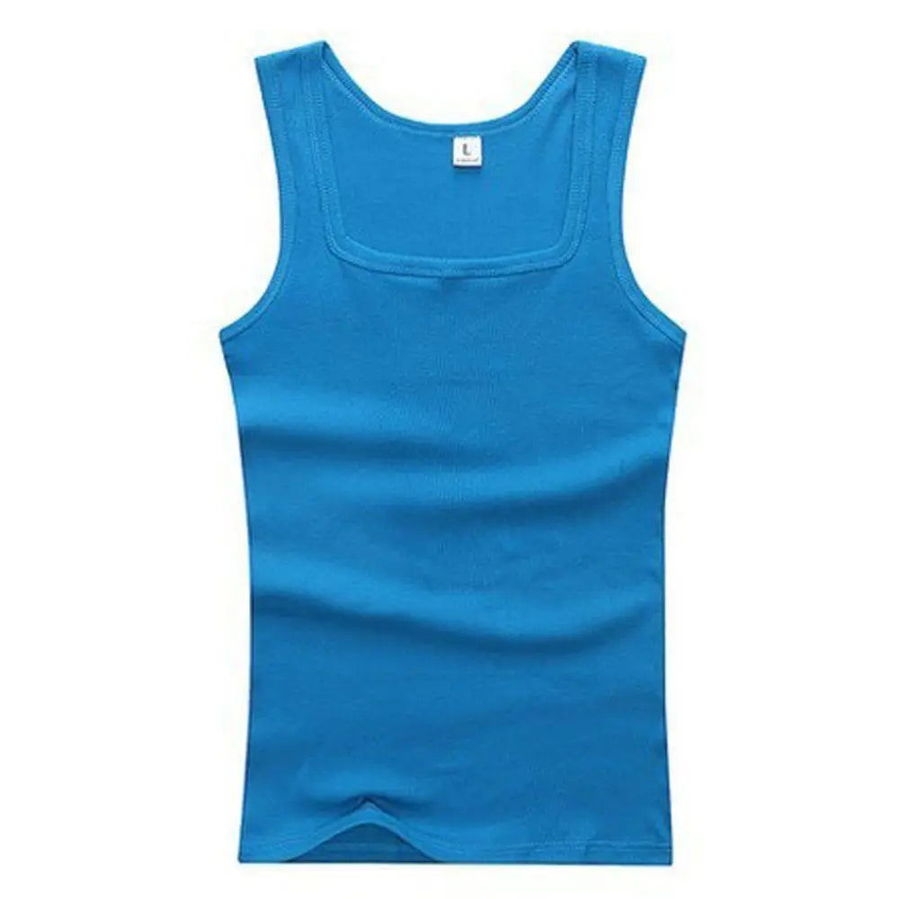 Summer Tank Tops 100% Pure Cotton Elastic Vest