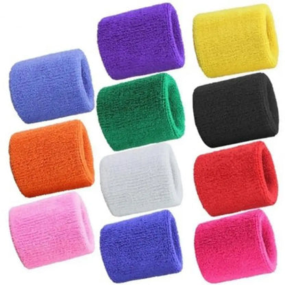 2Pcs Wrist Sweatband