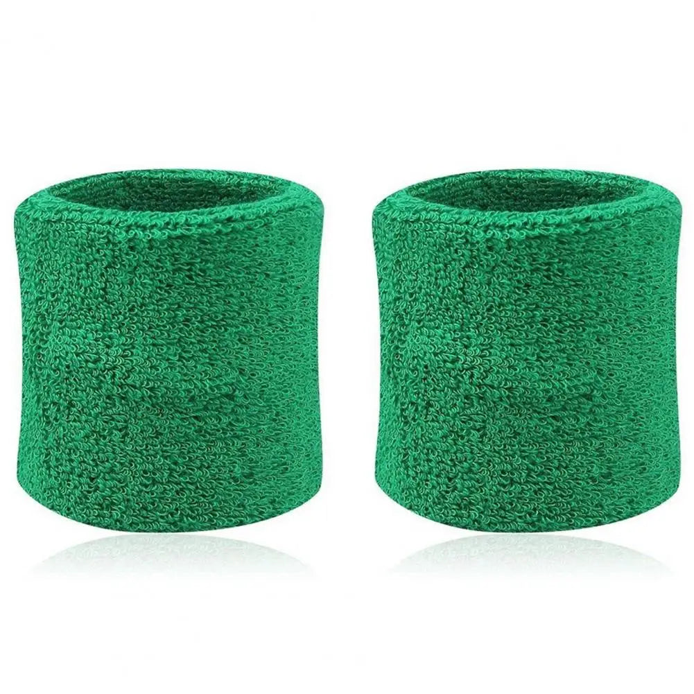 2Pcs Wrist Sweatband