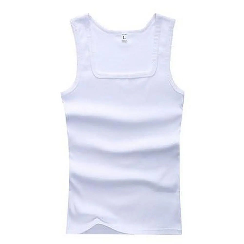 Summer Tank Tops 100% Pure Cotton Elastic Vest