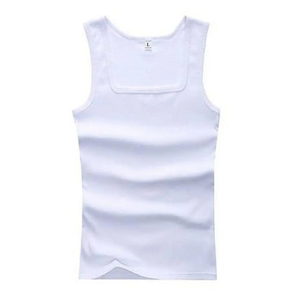 Summer Tank Tops 100% Pure Cotton Elastic Vest